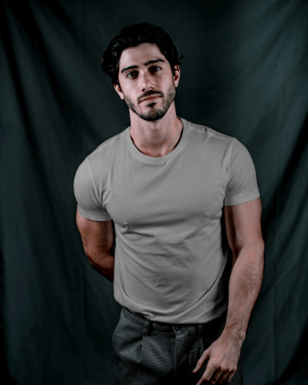Stain Grey T-shirt - Image 4