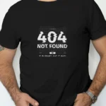 404 Error Not Found Round Neck