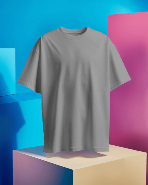 Stain Grey T-shirt - Image 7