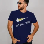 Simpson: Just Do it Later Round Neck
