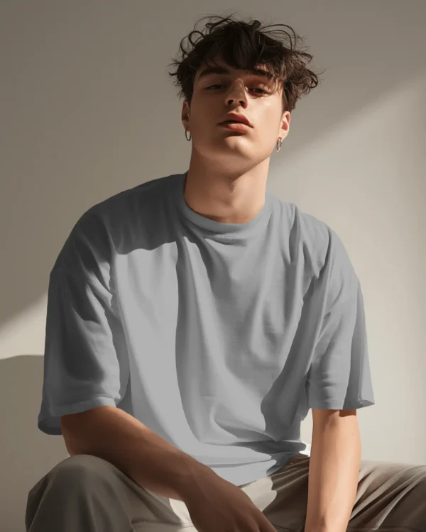 Stain Grey T-shirt - Image 2