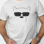 Cool Bear Round Neck T-shirt