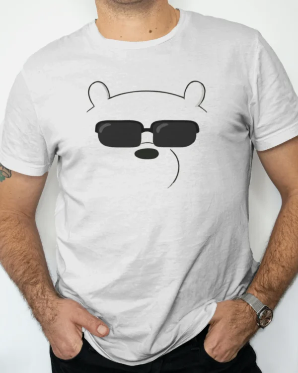 Cool Bear Round Neck T-shirt
