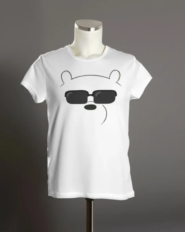 Cool Bear Round Neck T-shirt - Image 4