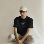 Shiva Blue Face Round Neck T-shirt