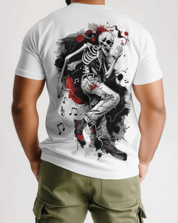 Dancing Punk Round Neck T-shirt - Image 3
