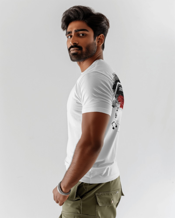 Dancing Punk Round Neck T-shirt - Image 5