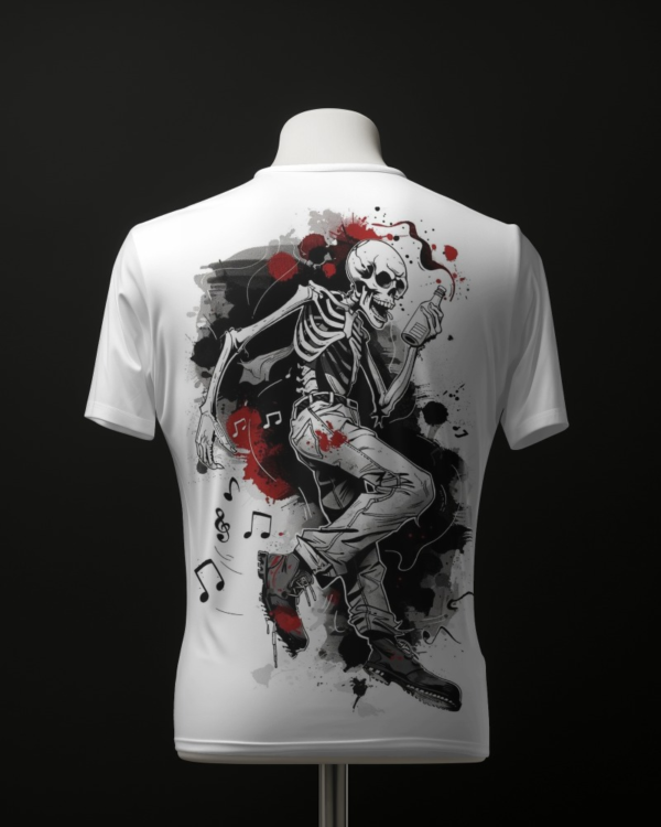 Dancing Punk Round Neck T-shirt - Image 6