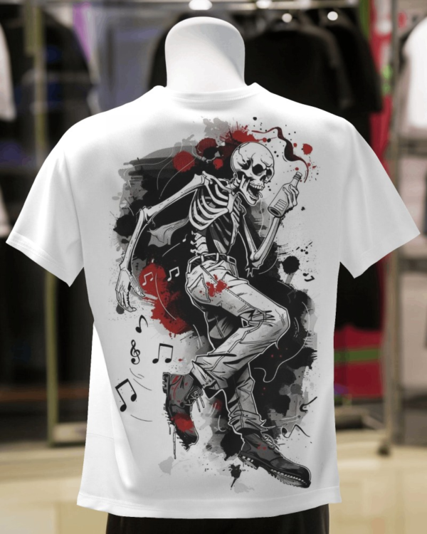 Dancing Punk Round Neck T-shirt