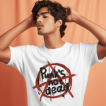 Punk's Not Dead Round Neck T-shirt