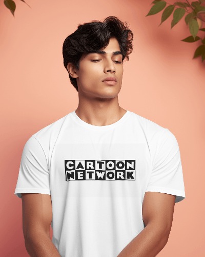 Cartoon Network Logo Round Neck