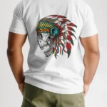 Skull Lives Round Neck T-Shirt