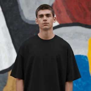 Black OverSized Heavy Fabric