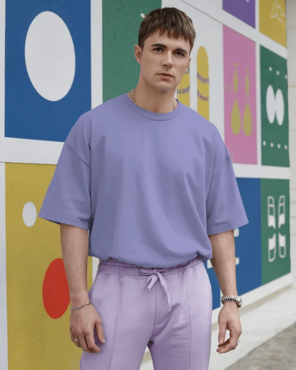 Lavender OverSized Heavy Fabric - Image 8
