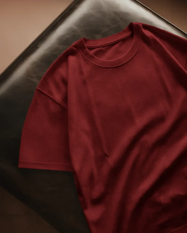 Maroon OverSized Heavy Fabric