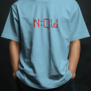 Now-Digital Sky Blue OverSized