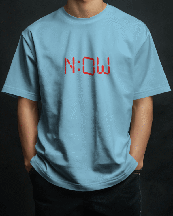 Now-Digital Sky Blue OverSized