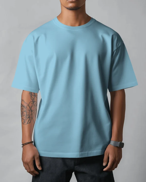 SkyBlue OverSized Heavy Fabric - Image 2