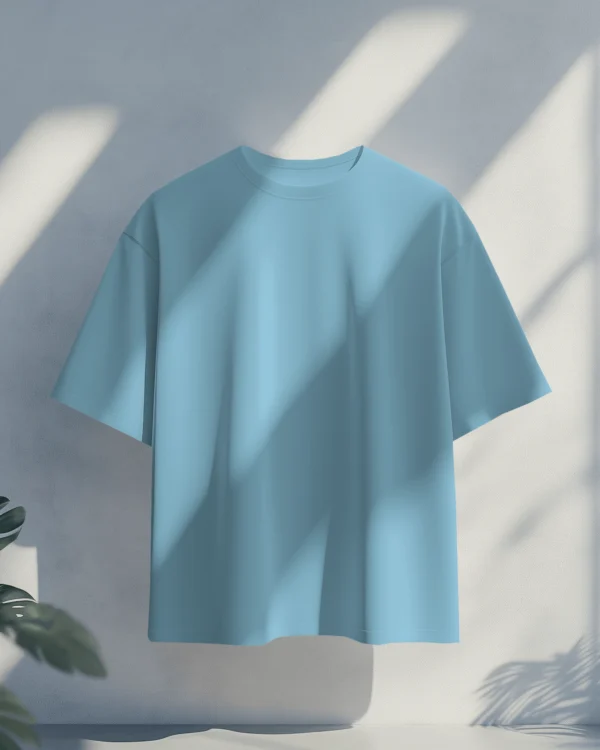 SkyBlue OverSized Heavy Fabric - Image 3