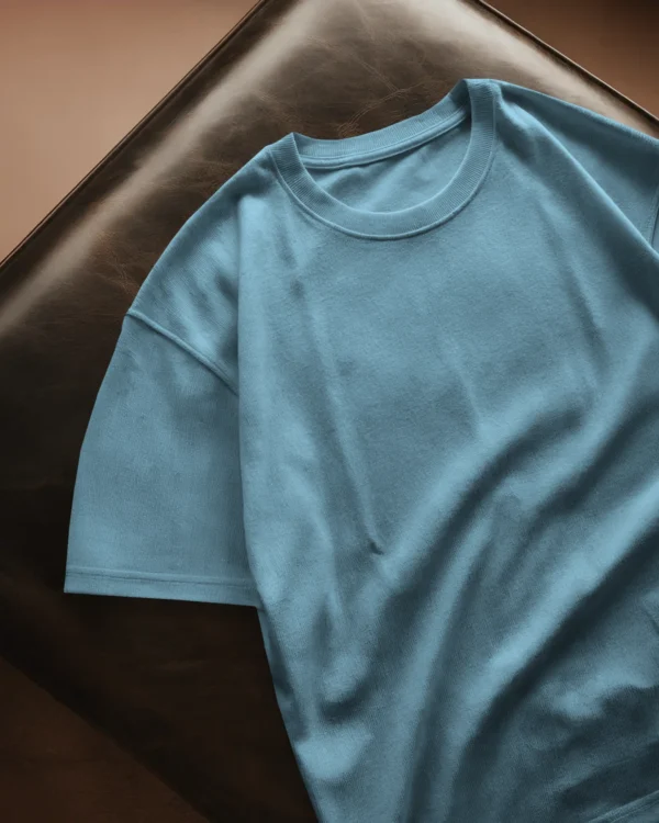 SkyBlue OverSized Heavy Fabric