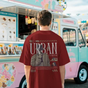 Urban Fashion OverSized Maroon