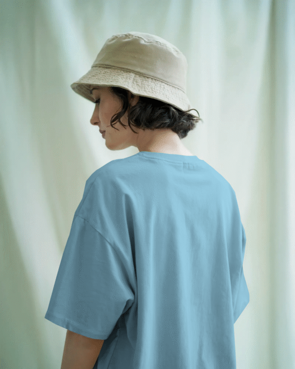 SkyBlue OverSized Heavy Fabric