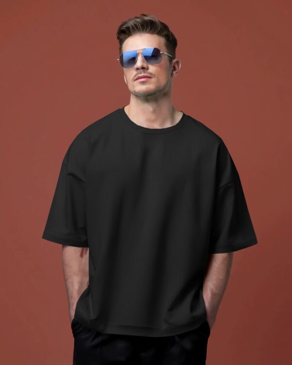 Black OverSized Heavy Fabric